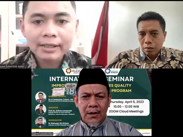 STEI Ar Risalah Sumatera Barat Gelar Seminar Internasional